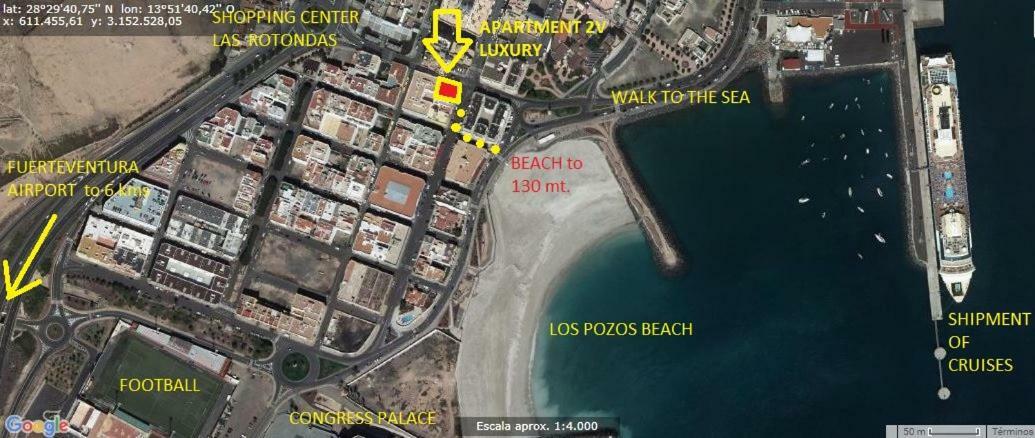 2V Luxury Apartment Near Beach プエルト・デル・ロサリオ エクステリア 写真